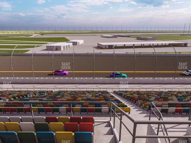 Seating view for Daytona International Speedway Section Back 112