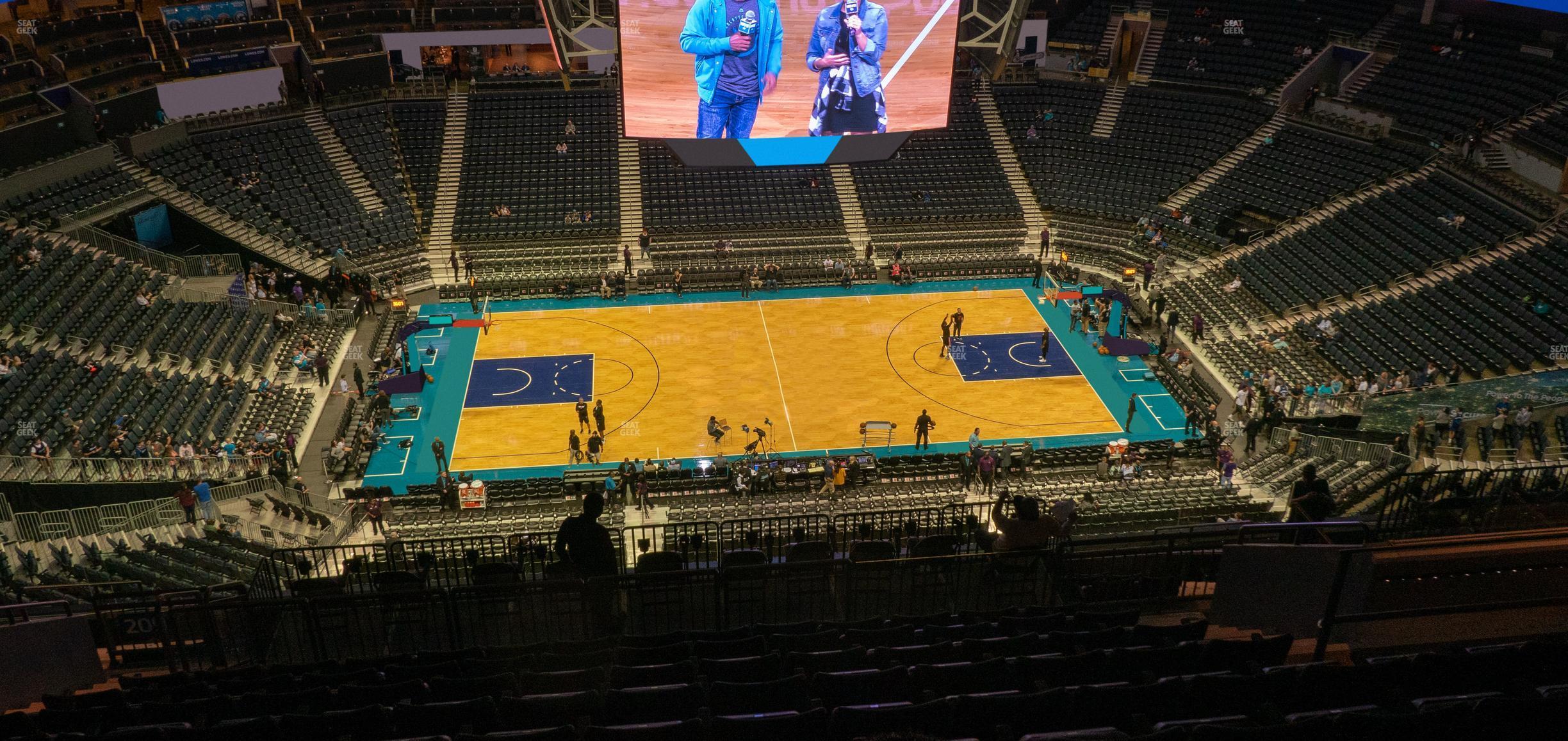 Seating view for Spectrum Center Section 209