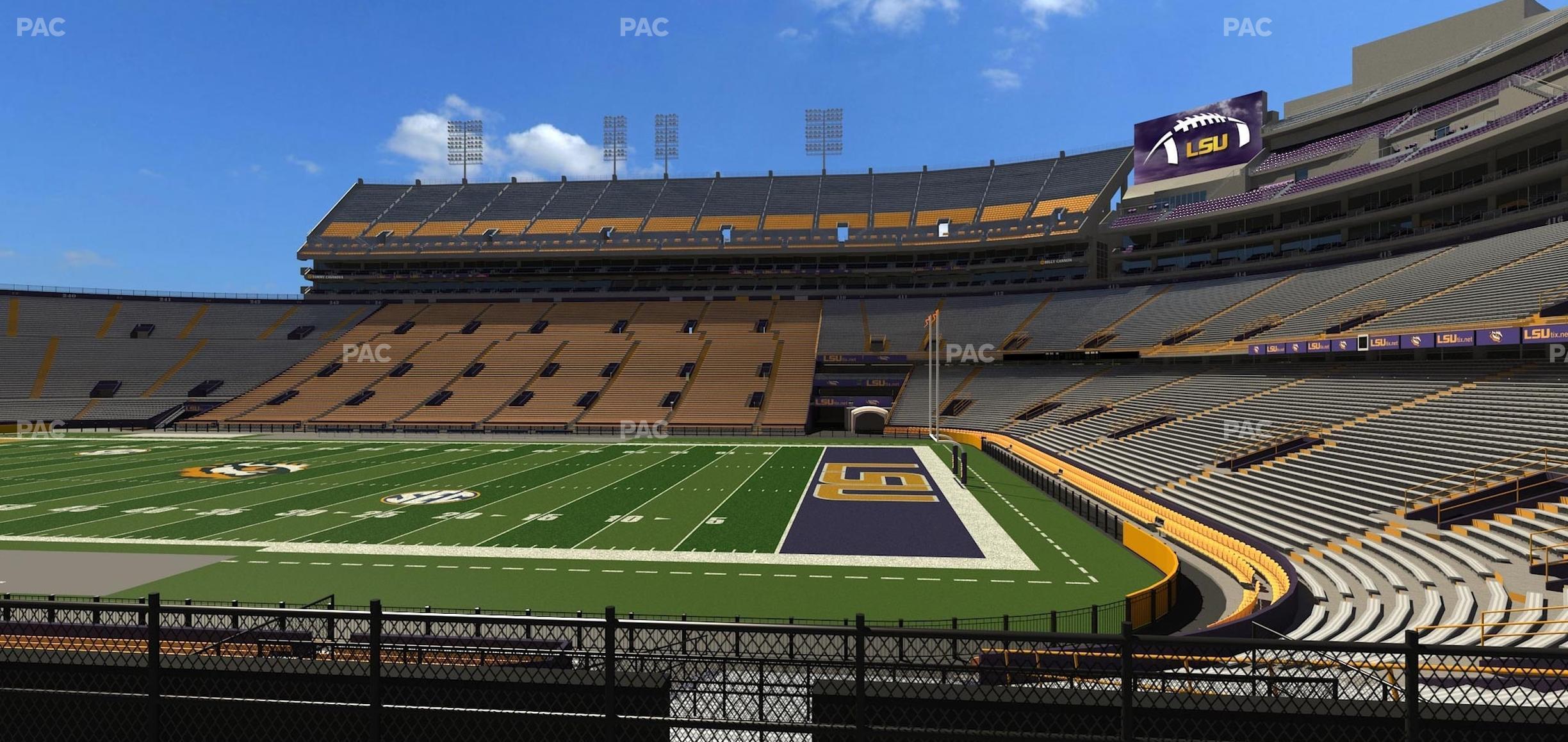 Seating view for Tiger Stadium Section West Bleachers 3