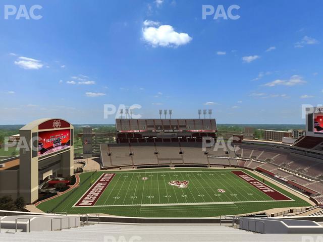 Seating view for Davis Wade Stadium Section 337