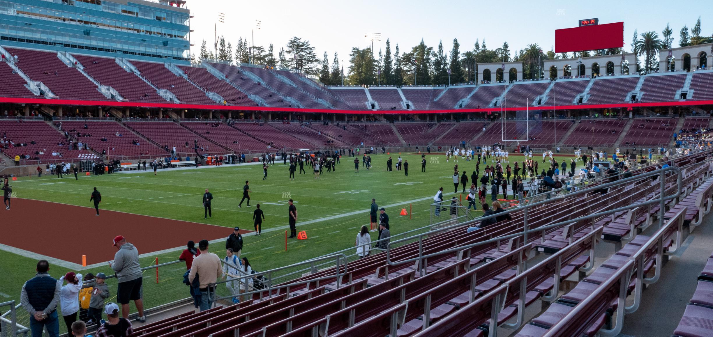 Seating view for Stanford Stadium Section 138