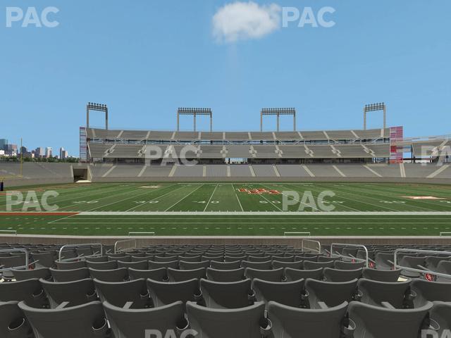 Seating view for TDECU Stadium Section Club 110