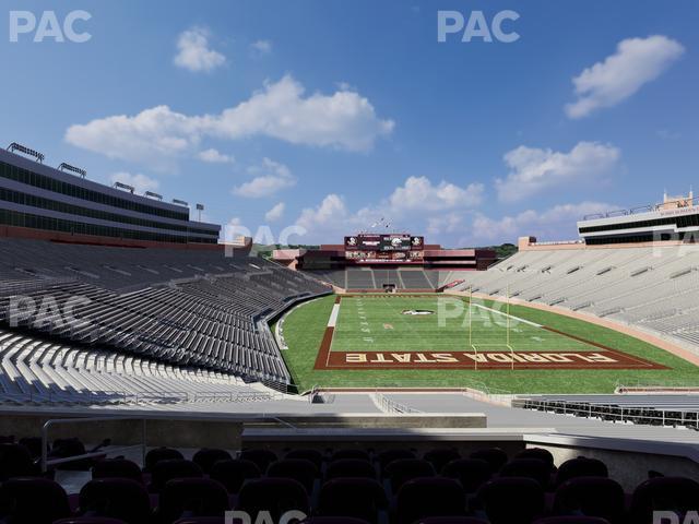 Seating view for Doak Campbell Stadium Section Club 224