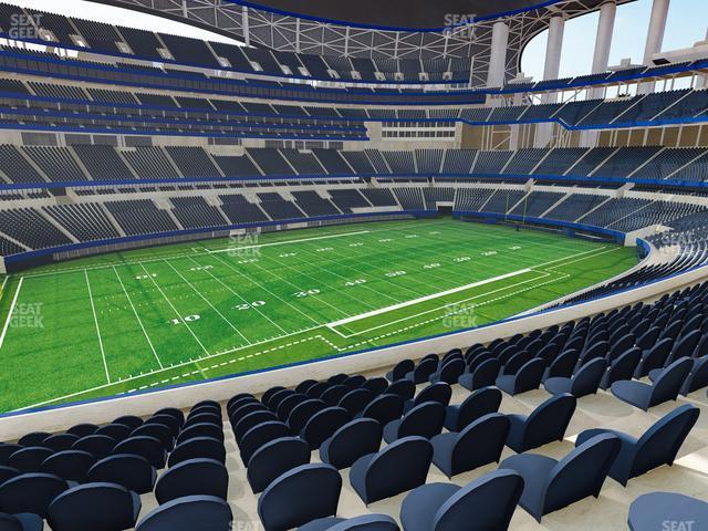 Seating view for SoFi Stadium Section 240