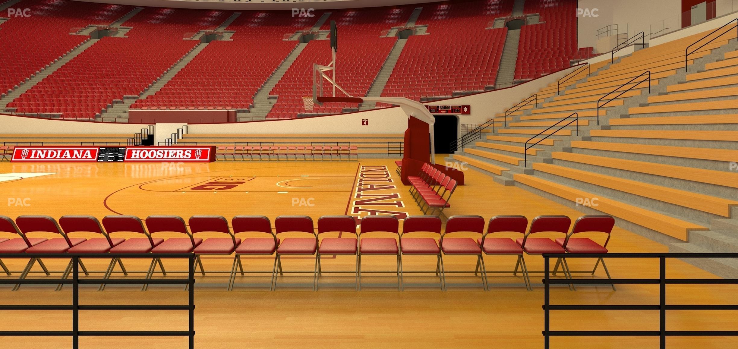 Seating view for Simon Skjodt Assembly Hall Section 8