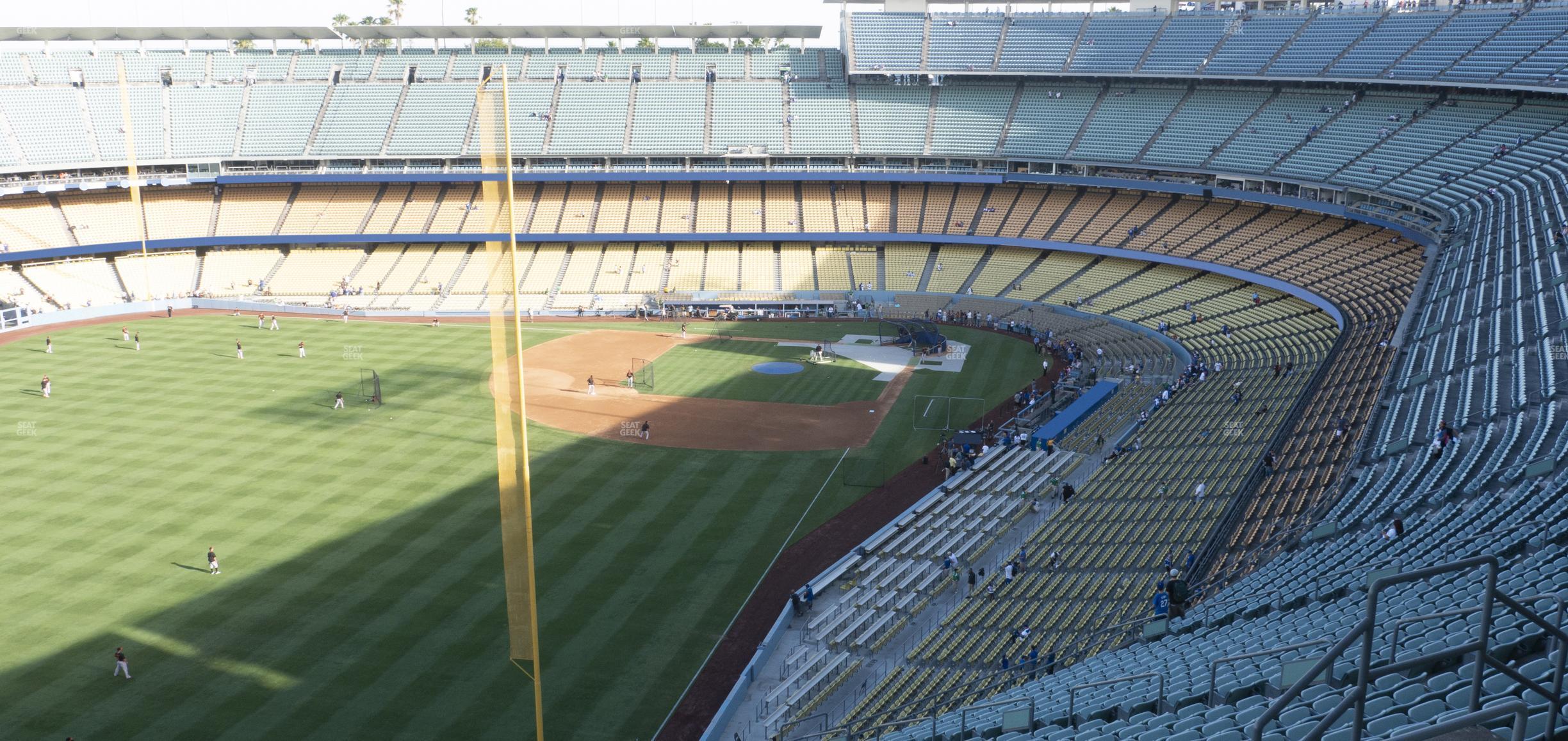 Seating view for Dodger Stadium Section 57 Rs