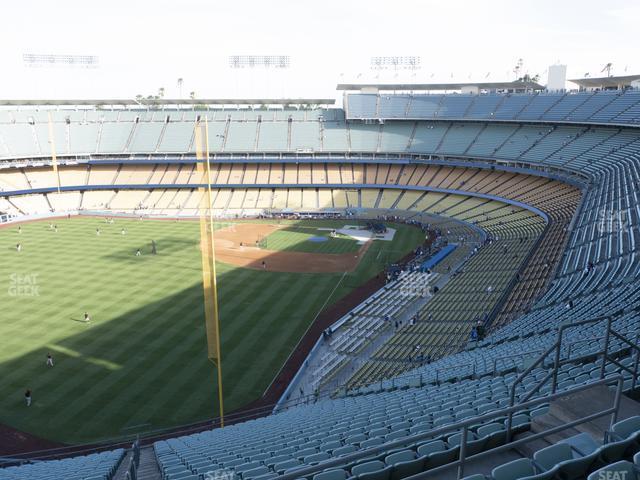 Seating view for Dodger Stadium Section 57 Rs