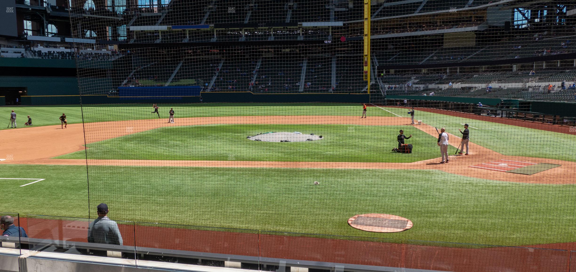 Seating view for Globe Life Field Section 9