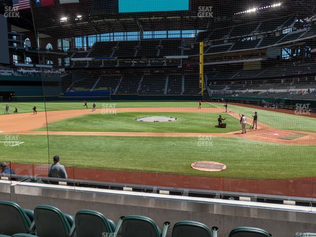 Seating view for Globe Life Field Section 9