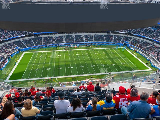 Seating view for SoFi Stadium Section 539