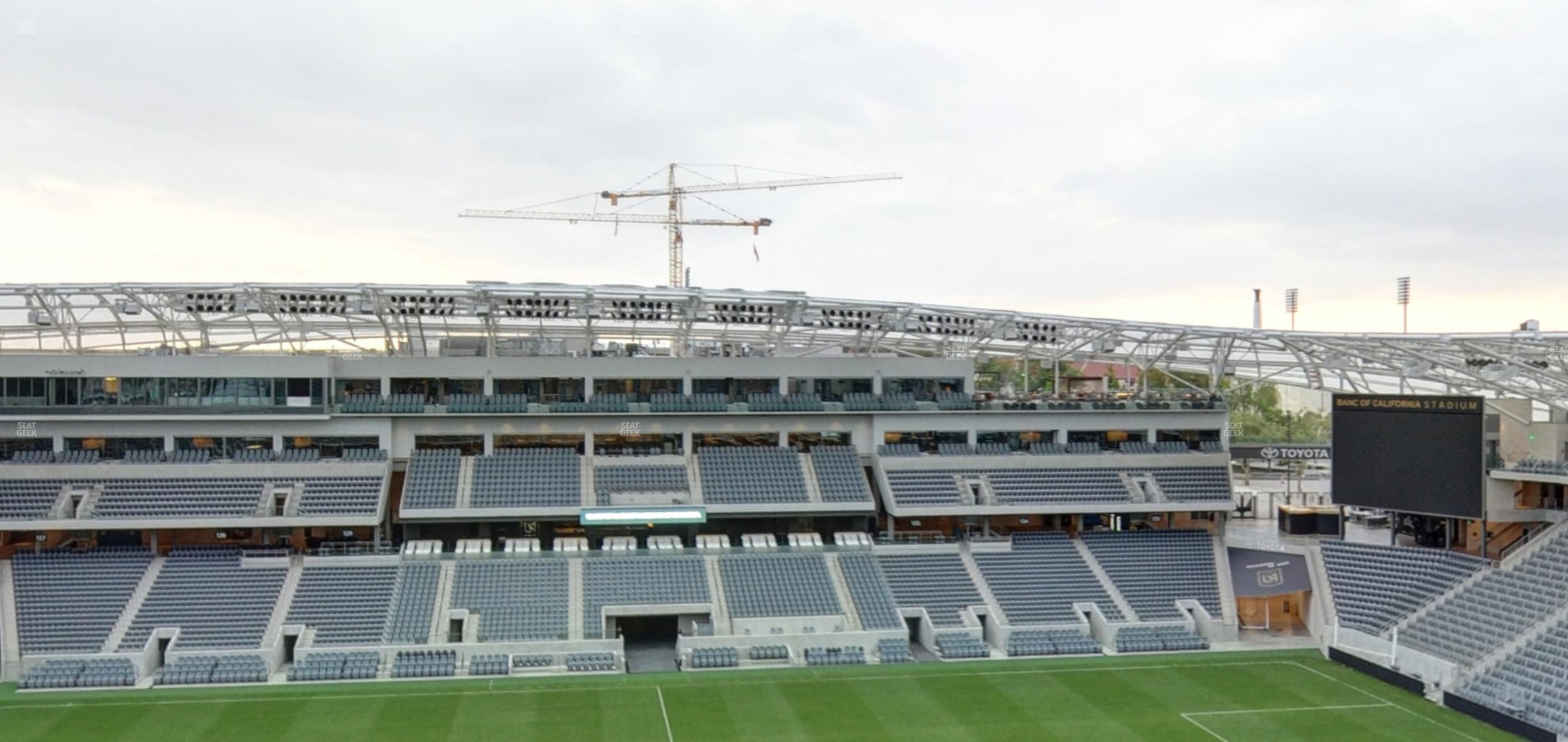 Seating view for BMO Stadium Section 213