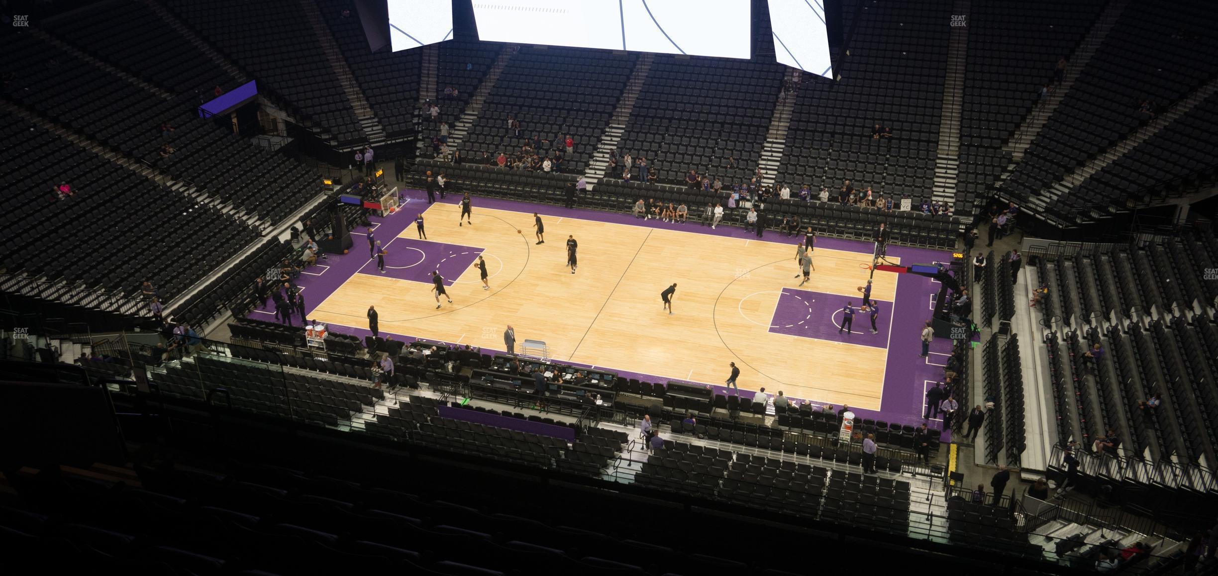 Seating view for Golden 1 Center Section 204