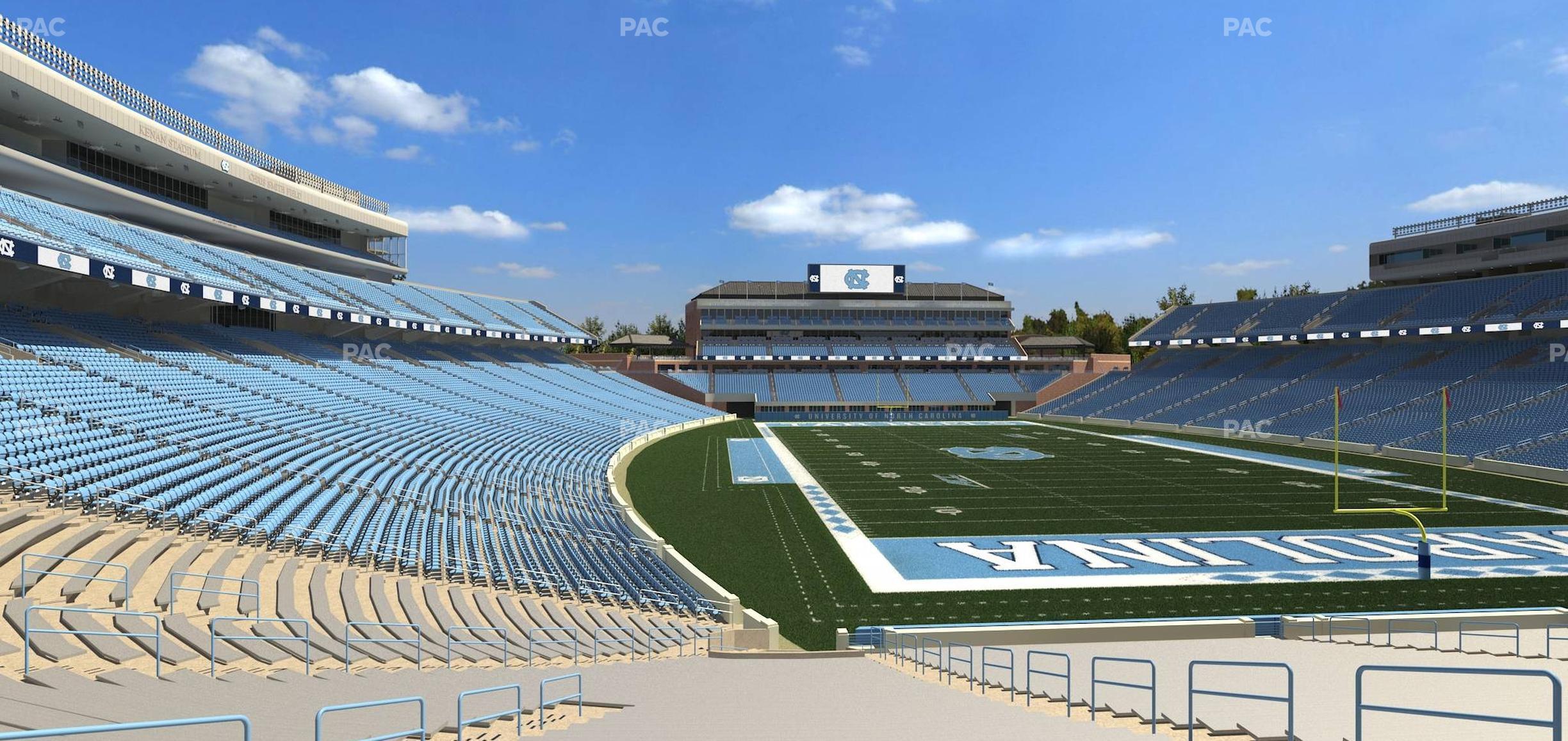 Seating view for Kenan Memorial Stadium Section 113