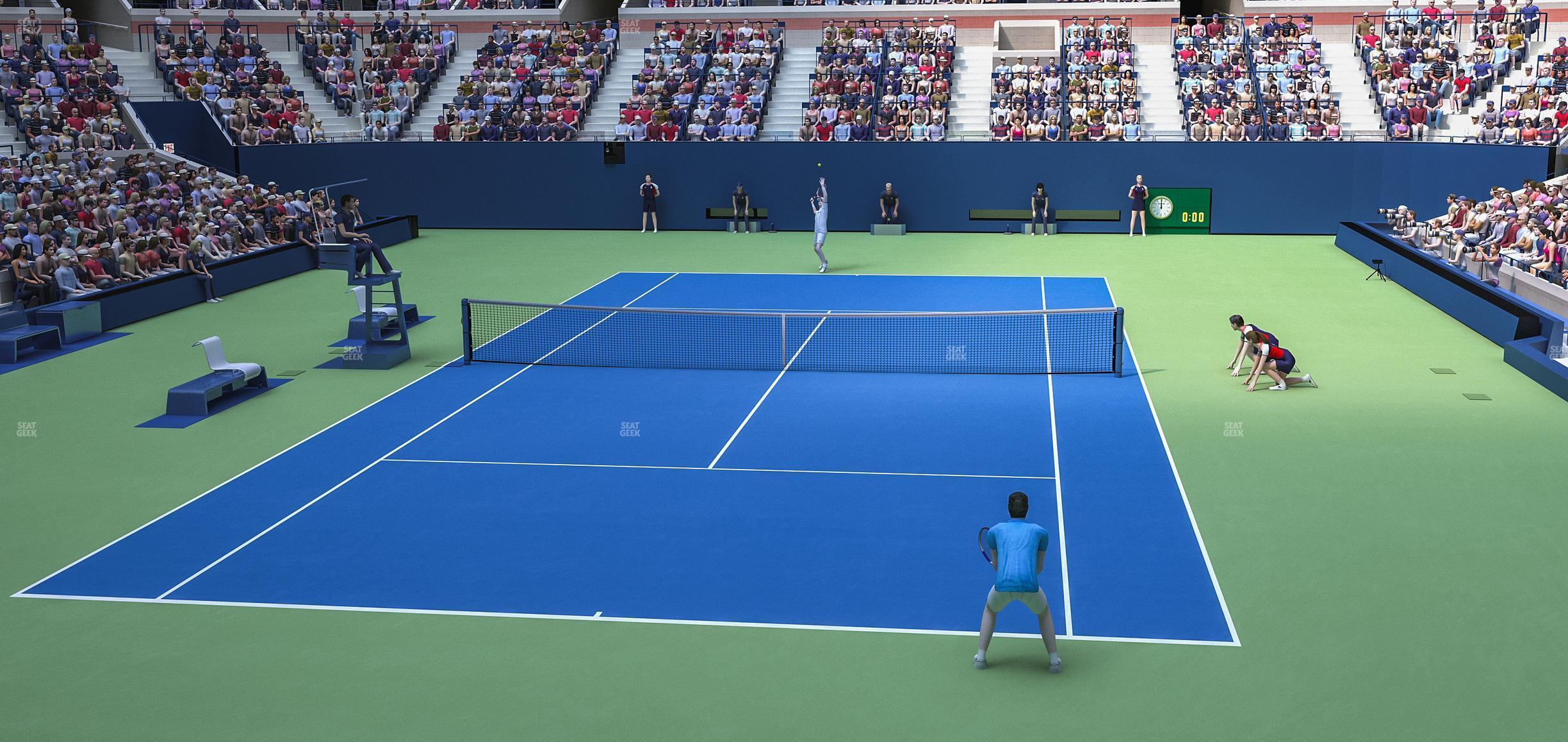 Seating view for Arthur Ashe Stadium Section 3