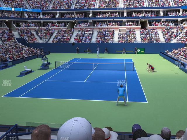 Seating view for Arthur Ashe Stadium Section 3