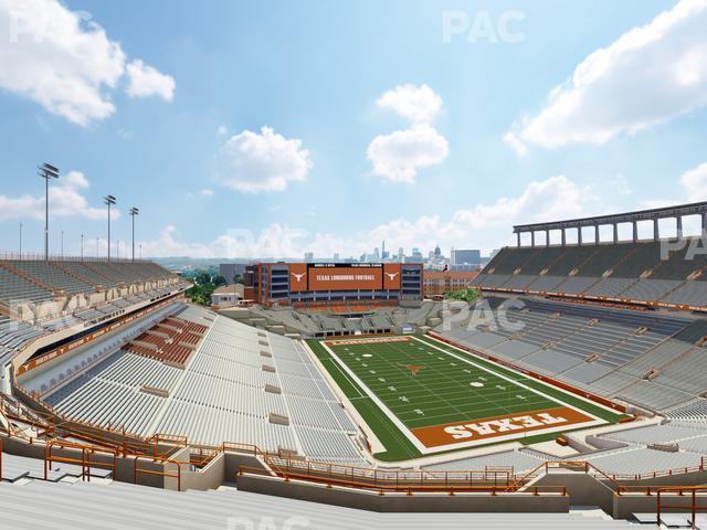 Seating view for Darrell K Royal - Texas Memorial Stadium Section 119