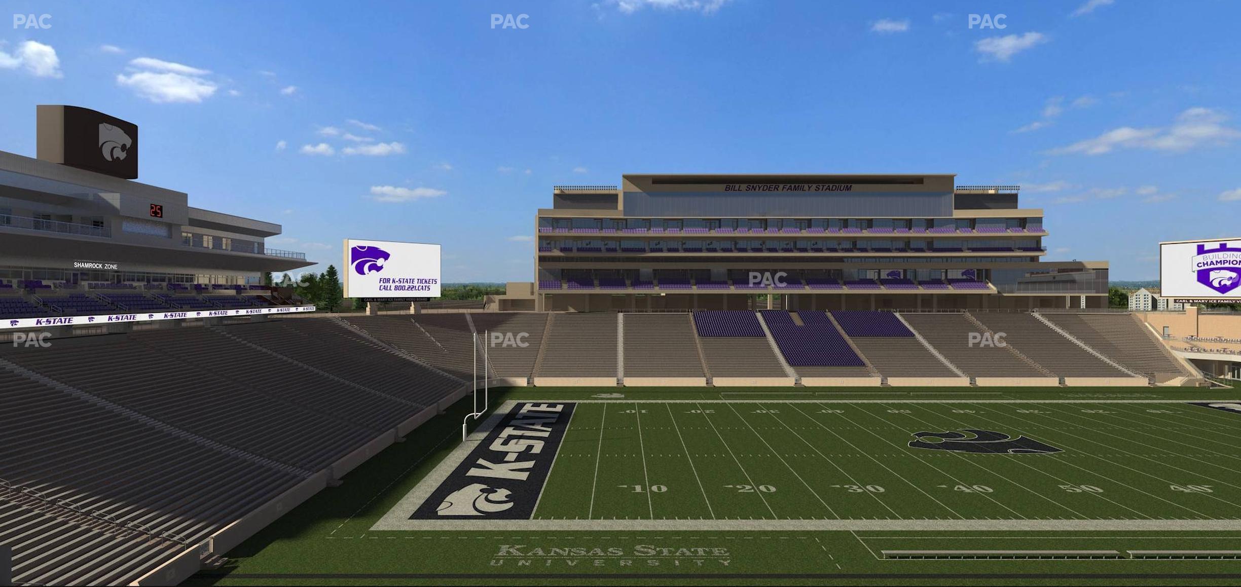 Seating view for Bill Snyder Family Stadium Section 223