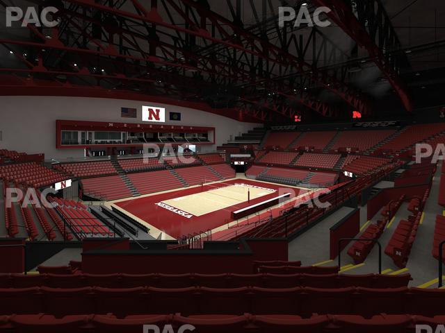 Seating view for Bob Devaney Sports Center Section C 3