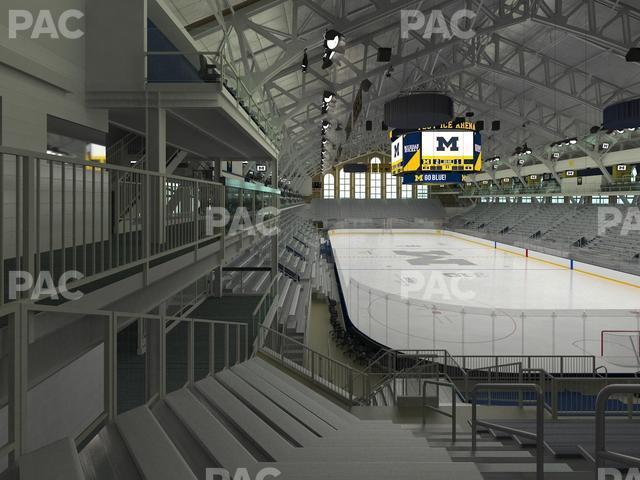 Seating view for Yost Arena Section 23