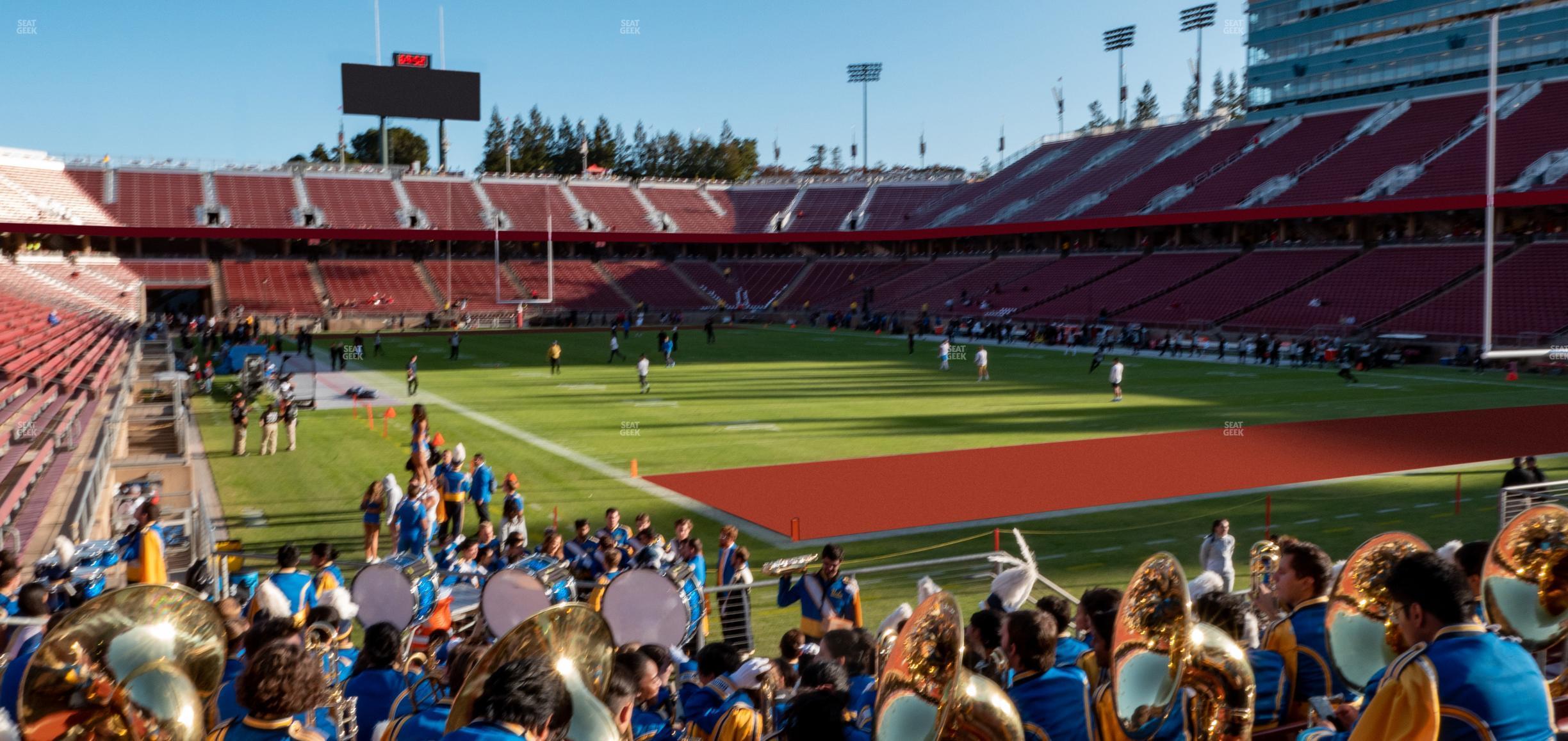 Seating view for Stanford Stadium Section 126