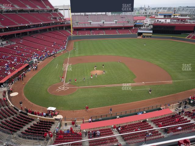 Seating view for Great American Ball Park Section 428