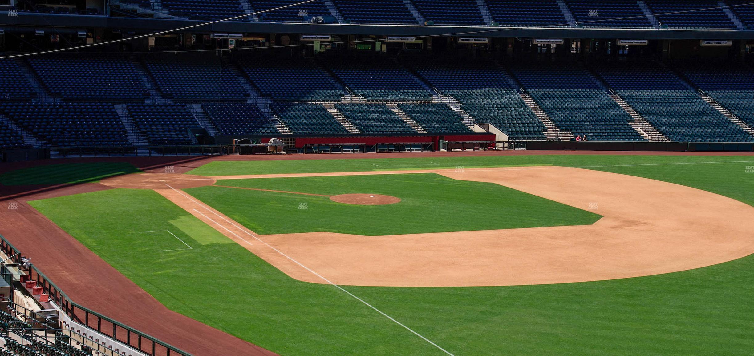 Seating view for Chase Field Section 200