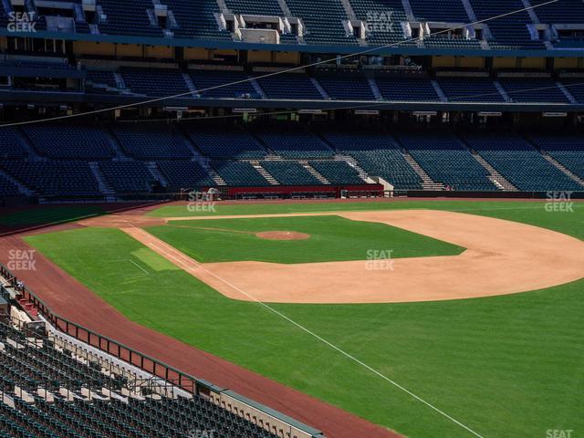 Seating view for Chase Field Section 200