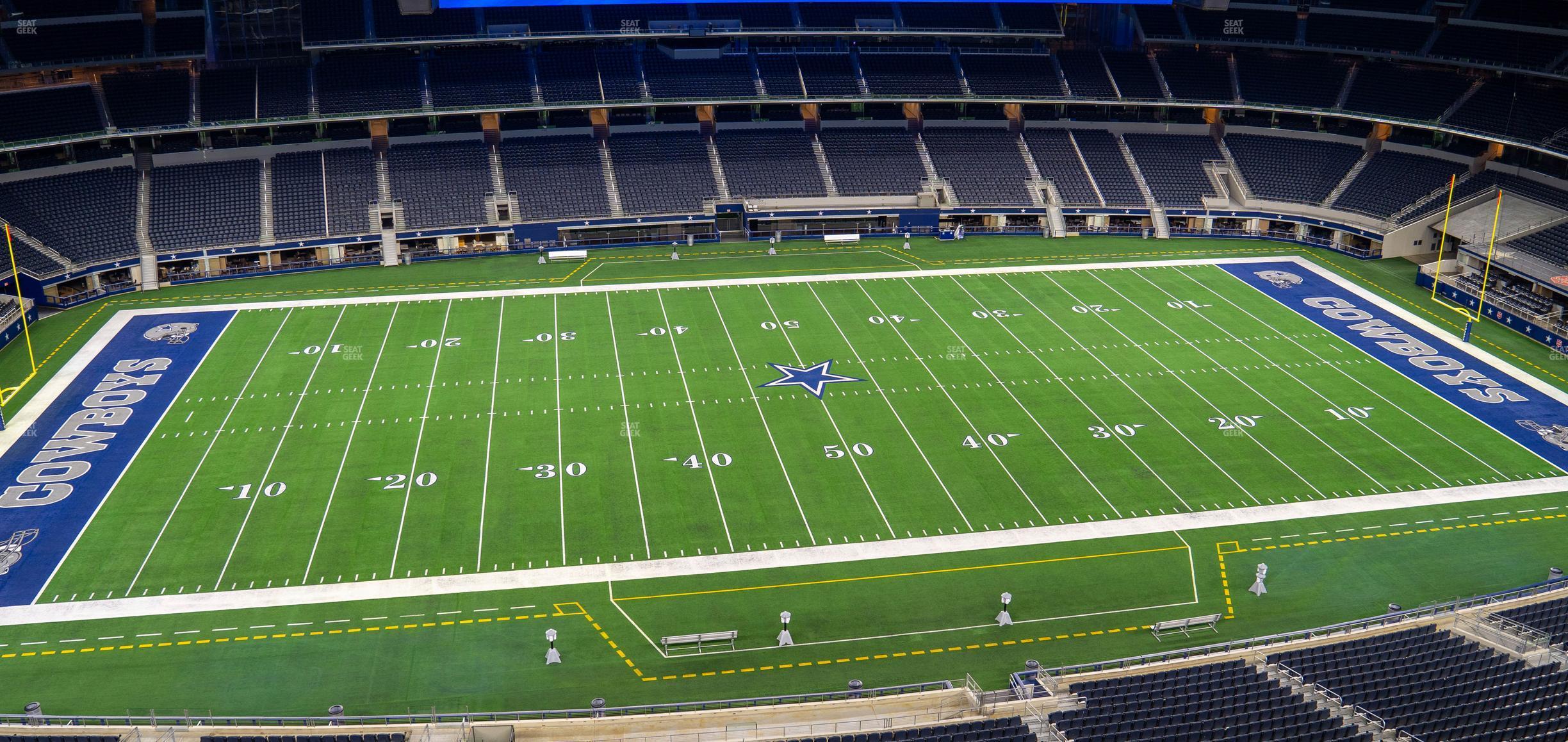 Seating view for AT&T Stadium Section Star Suite 638