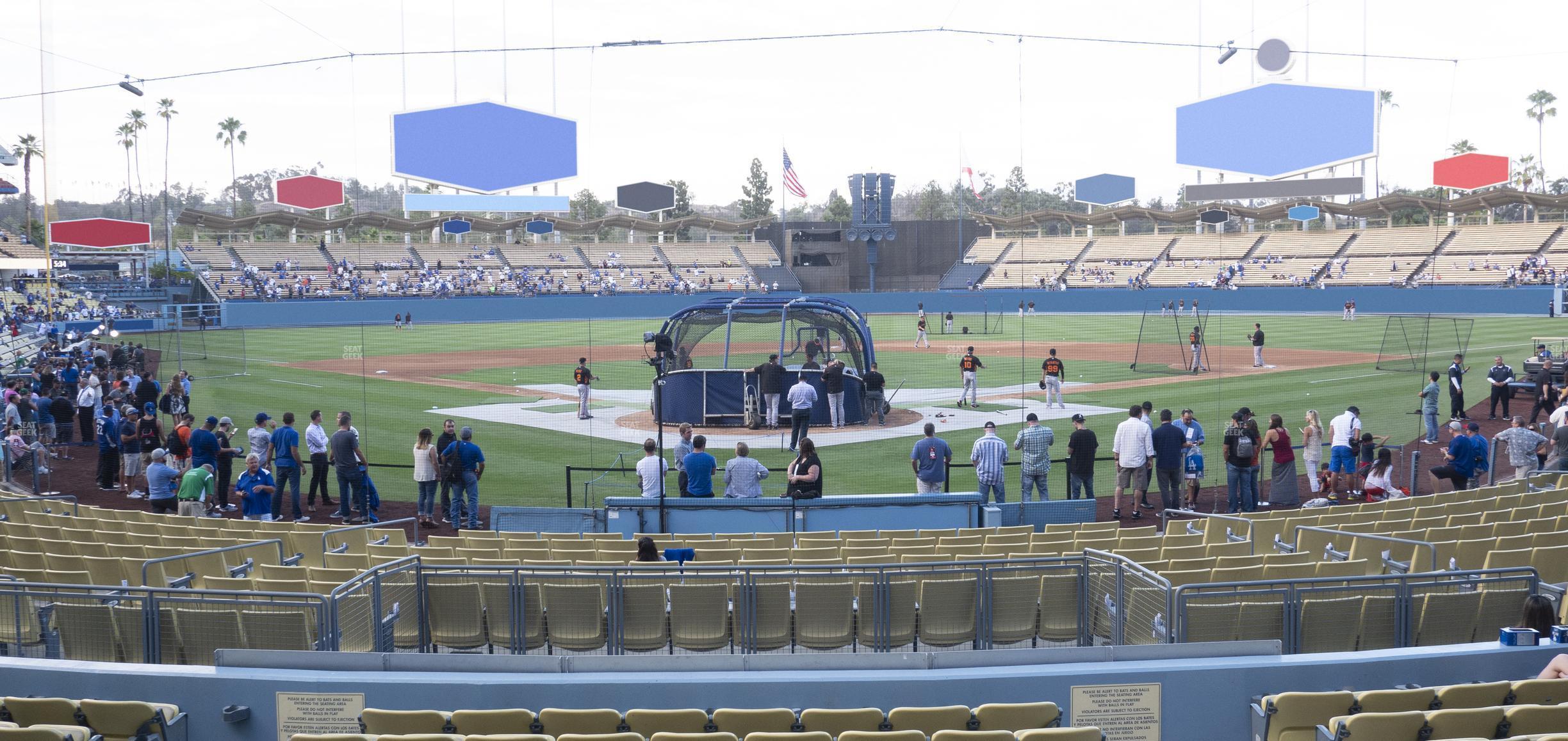 Seating view for Dodger Stadium Section 2 Fd