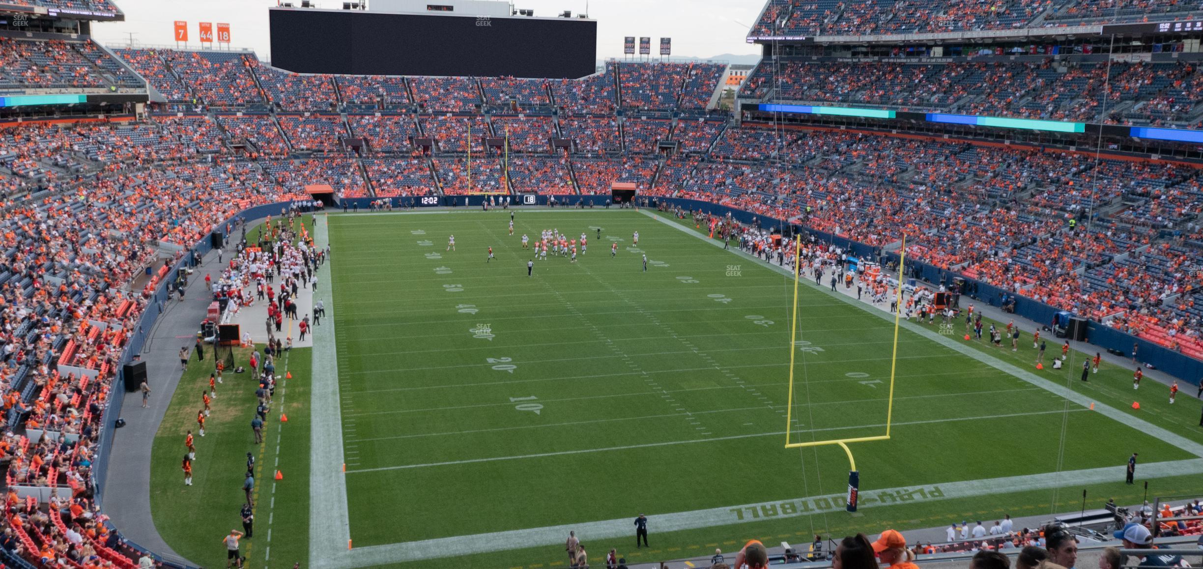 Seating view for Empower Field at Mile High Section 325