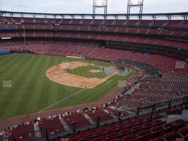 Seating view for Busch Stadium Section Left Field Pavilion 365