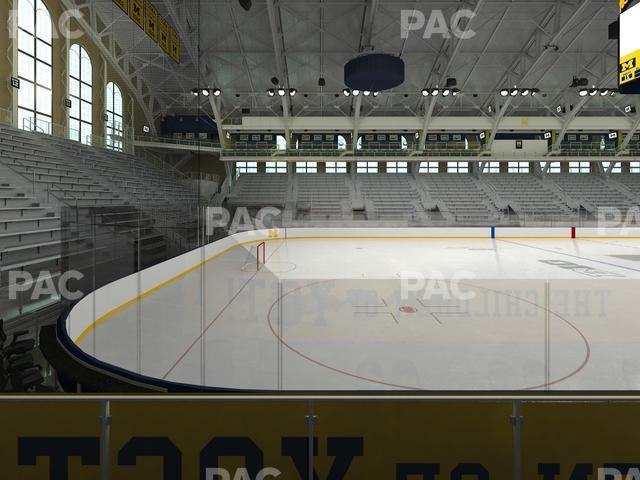 Seating view for Yost Arena Section 16