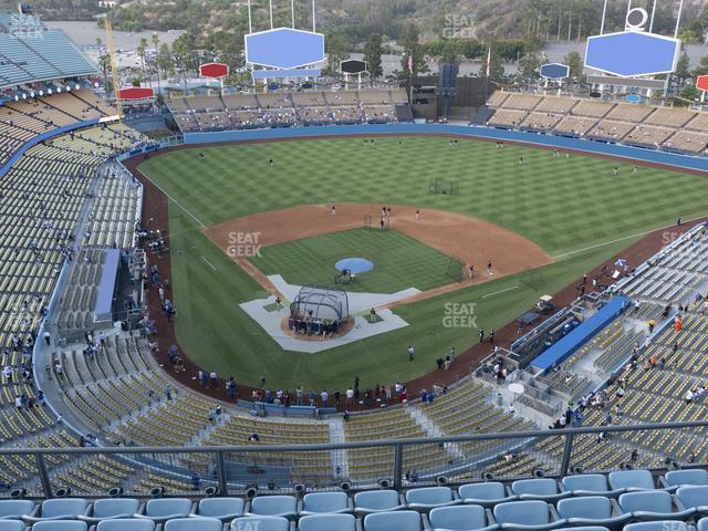 Seating view for Dodger Stadium Section 4 Td