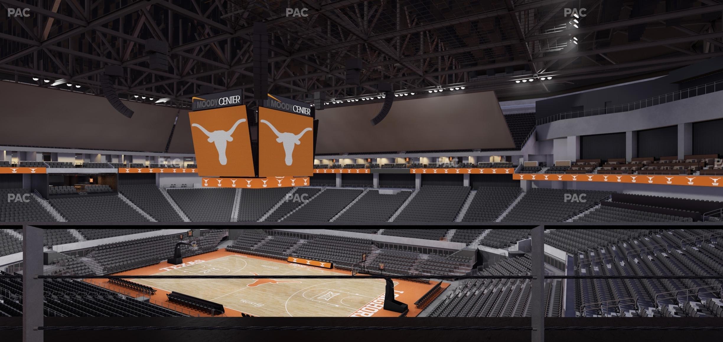 Seating view for Moody Center ATX Section Loge 28