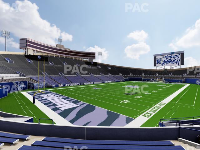 Seating view for Simmons Bank Liberty Stadium Section Box 110