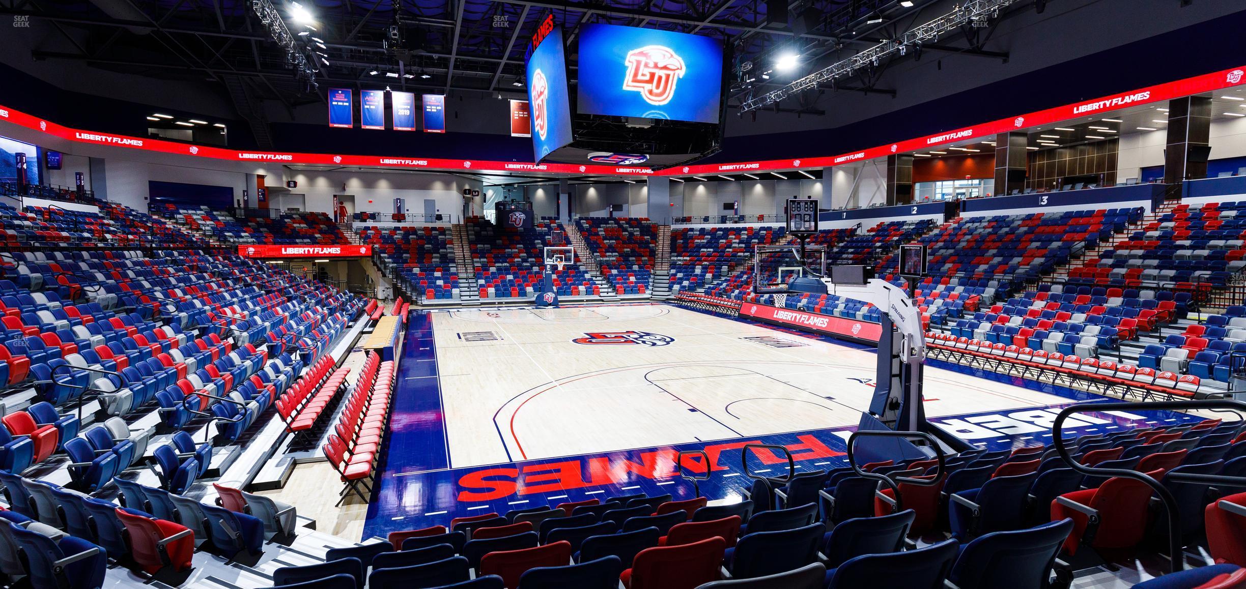 Seating view for Liberty Arena Section 9