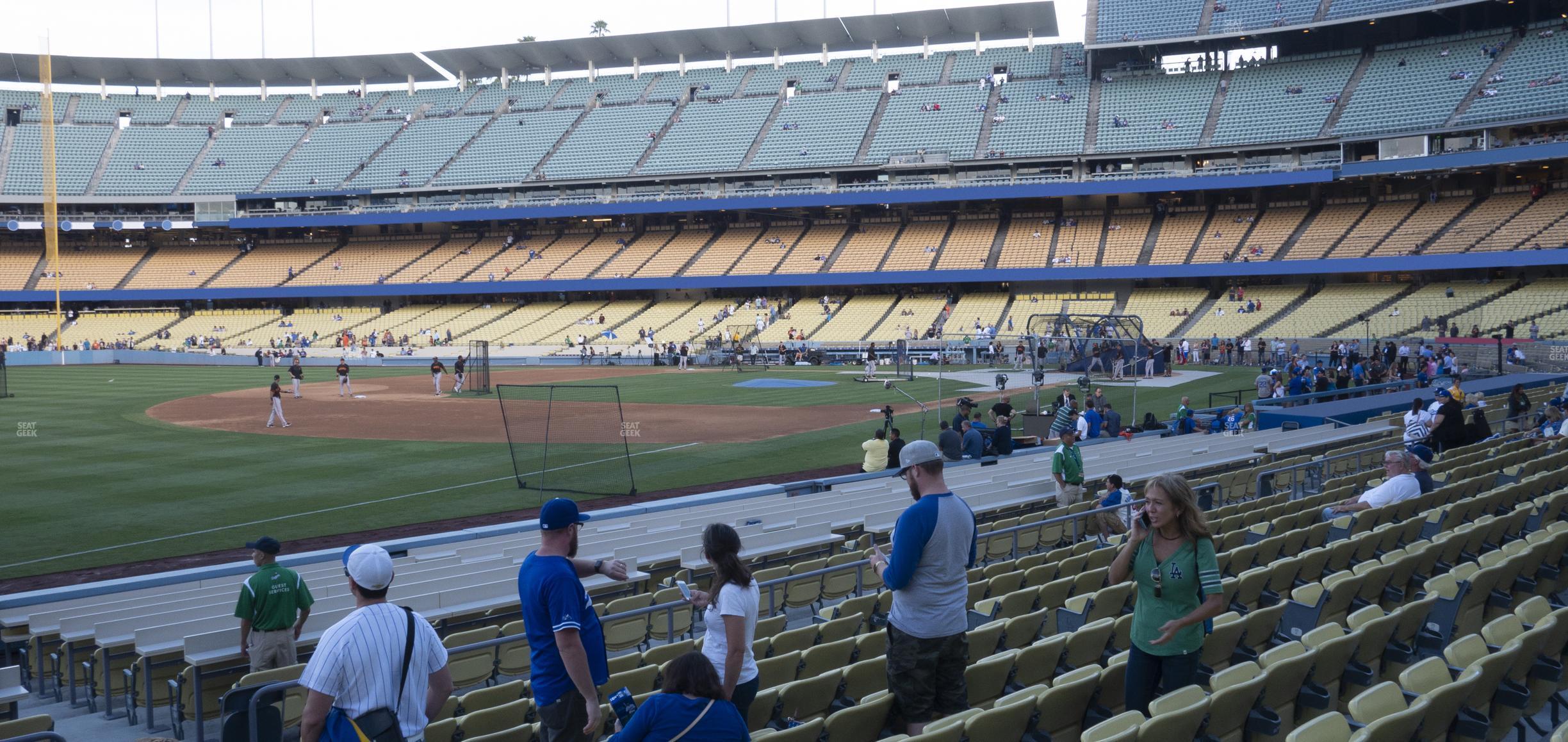 Seating view for Dodger Stadium Section 39 Fd