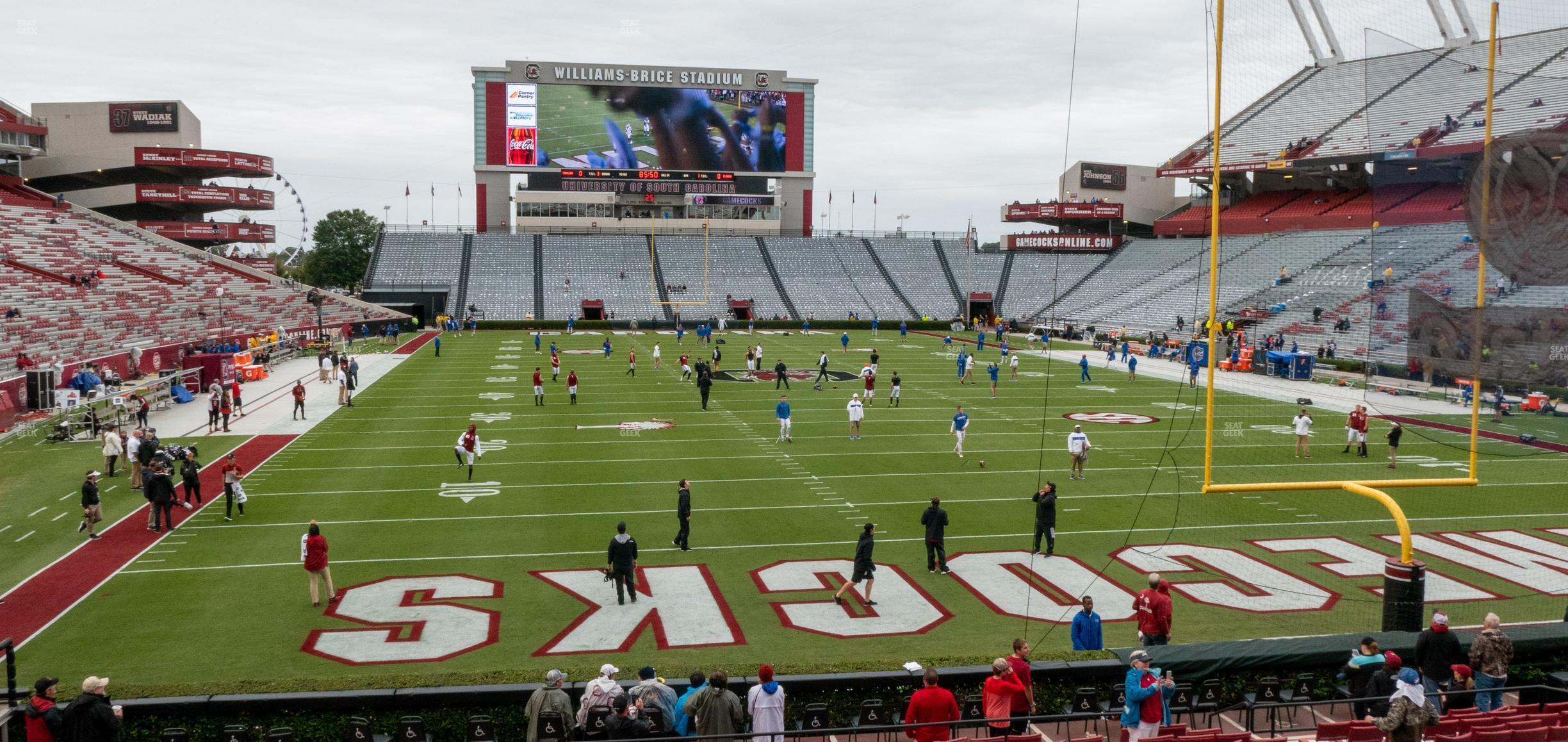 Seating view for Williams Brice Stadium Section 11