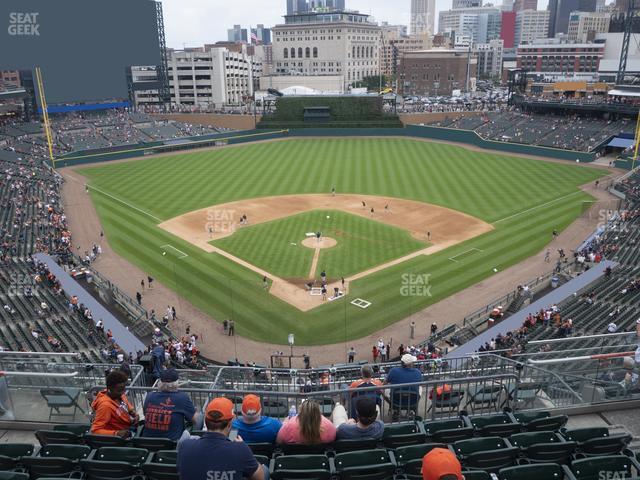 Seating view for Comerica Park Section 327