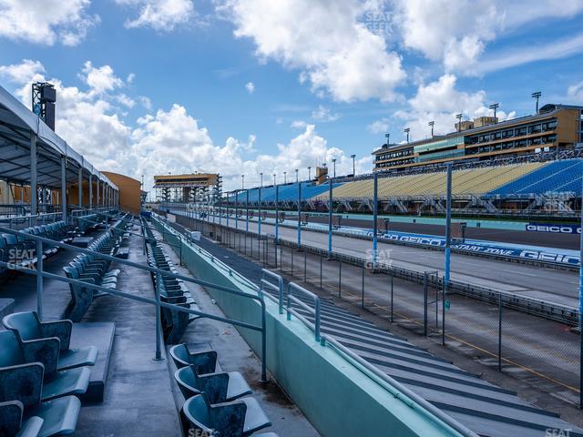 Seating view for Homestead-Miami Speedway Section Pit Road Cabana 28