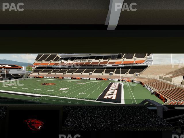 Seating view for Reser Stadium Section West Loge 12