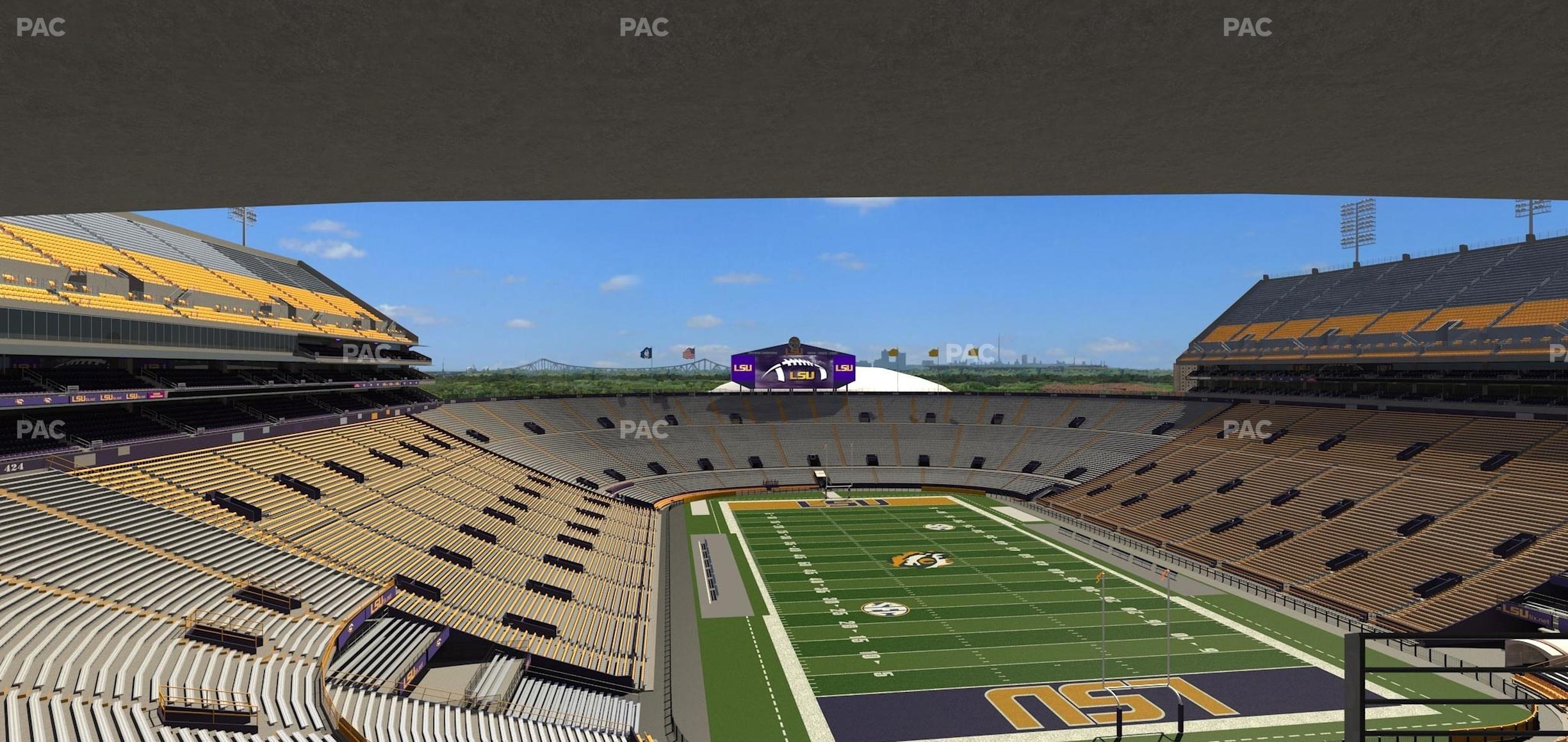 Seating view for Tiger Stadium Section Suite 262