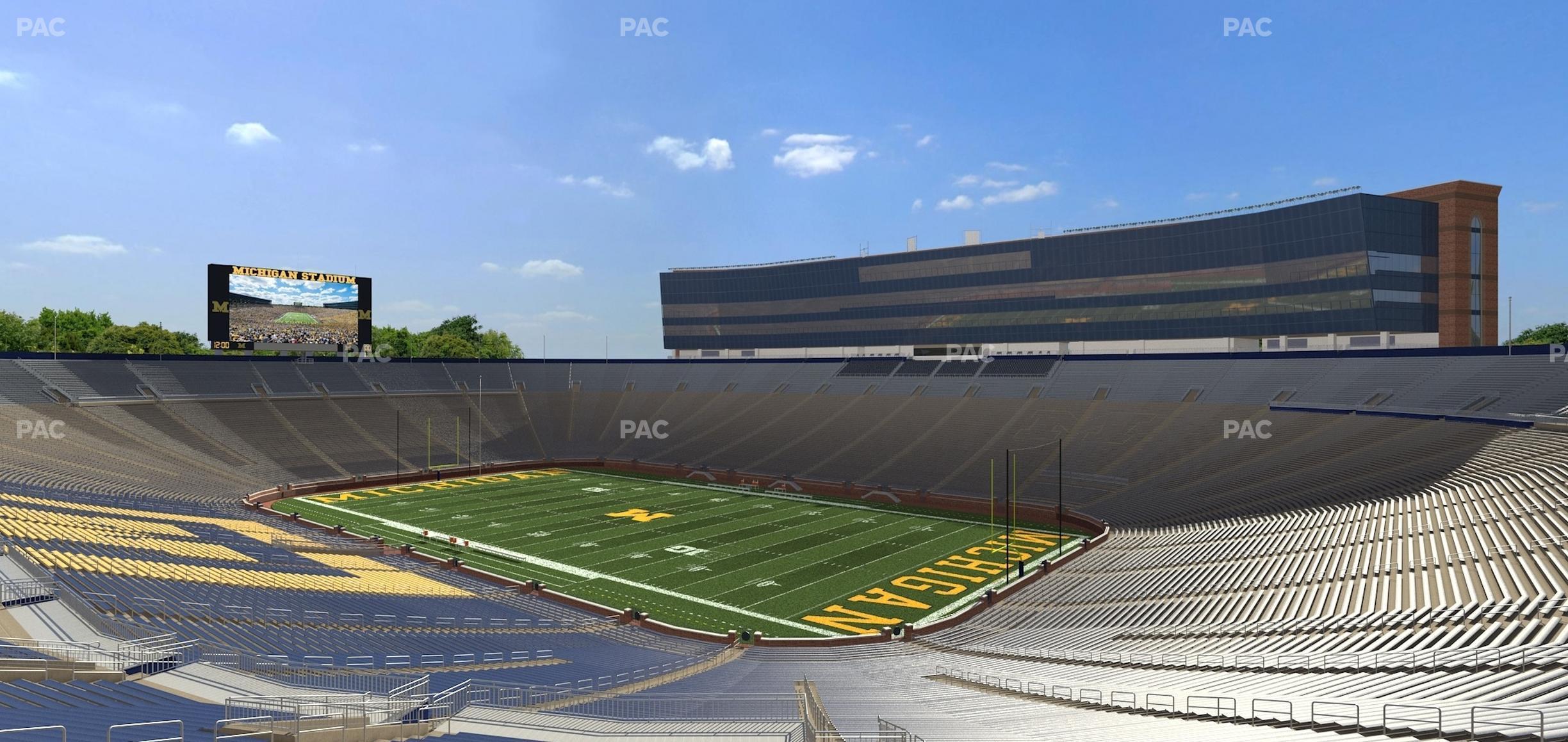 Seating view for Michigan Stadium Section 39