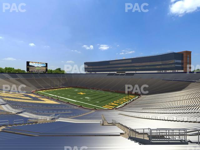 Seating view for Michigan Stadium Section 39