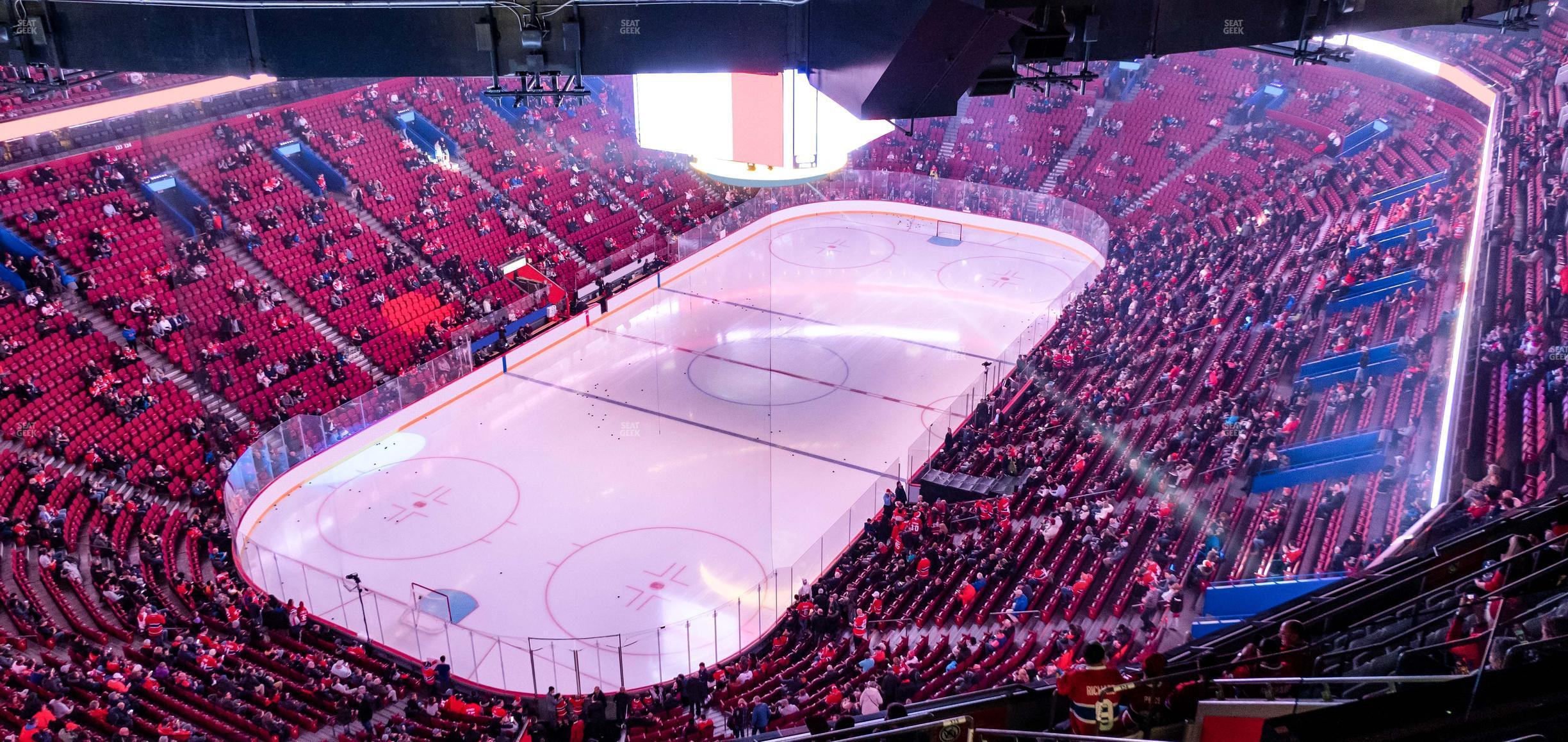 Seating view for Centre Bell Section 425