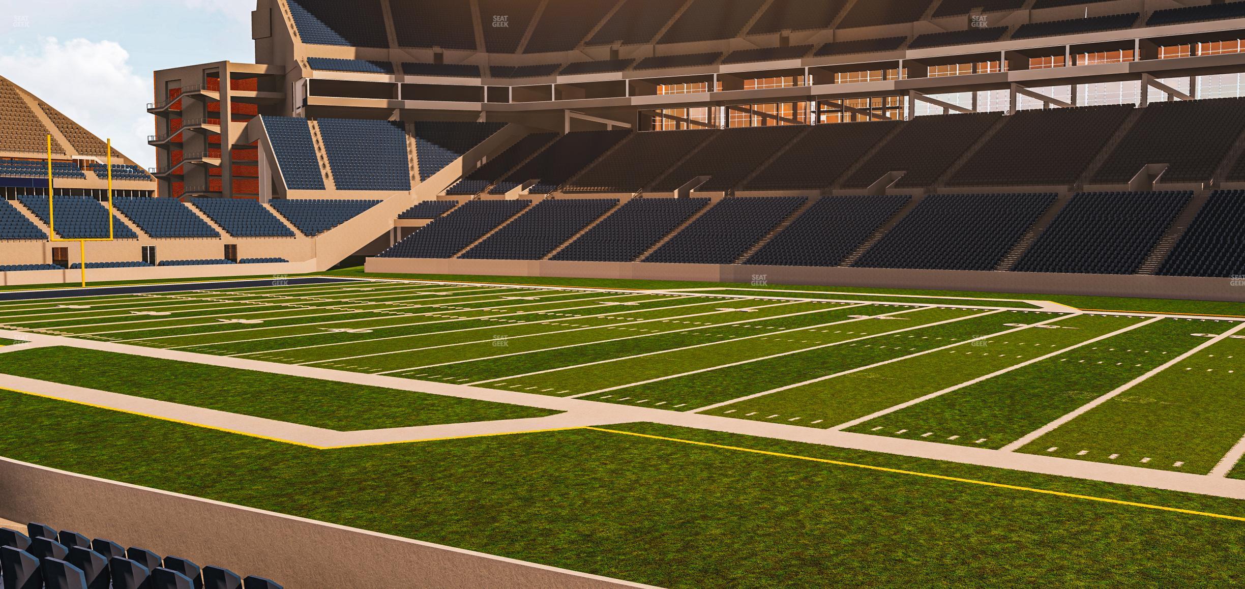 Seating view for Lumen Field Section 132