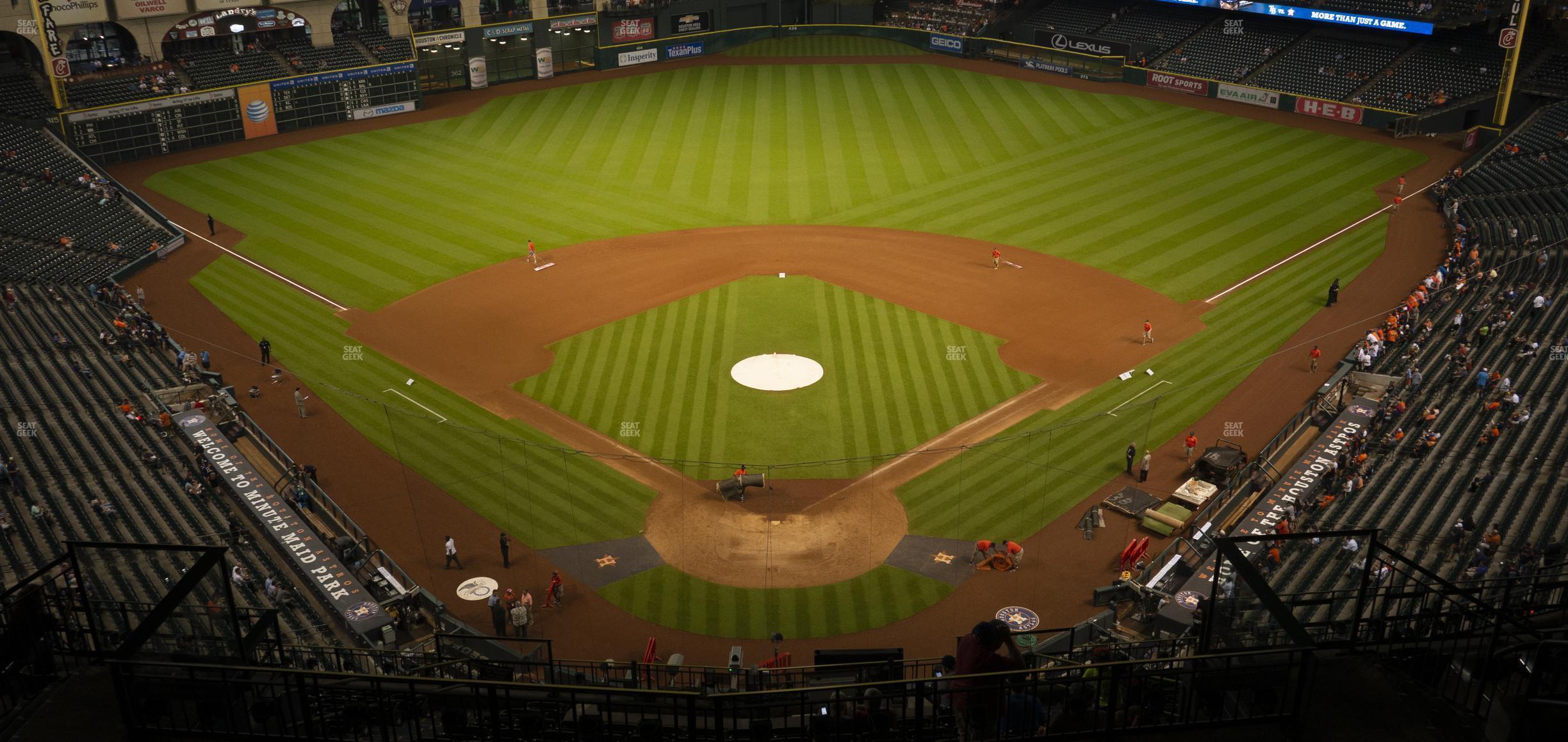 Seating view for Minute Maid Park Section 419