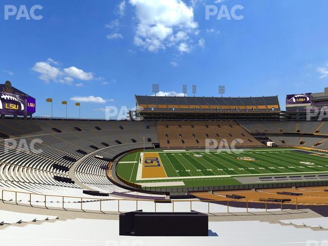 Seating view for Tiger Stadium Section 223