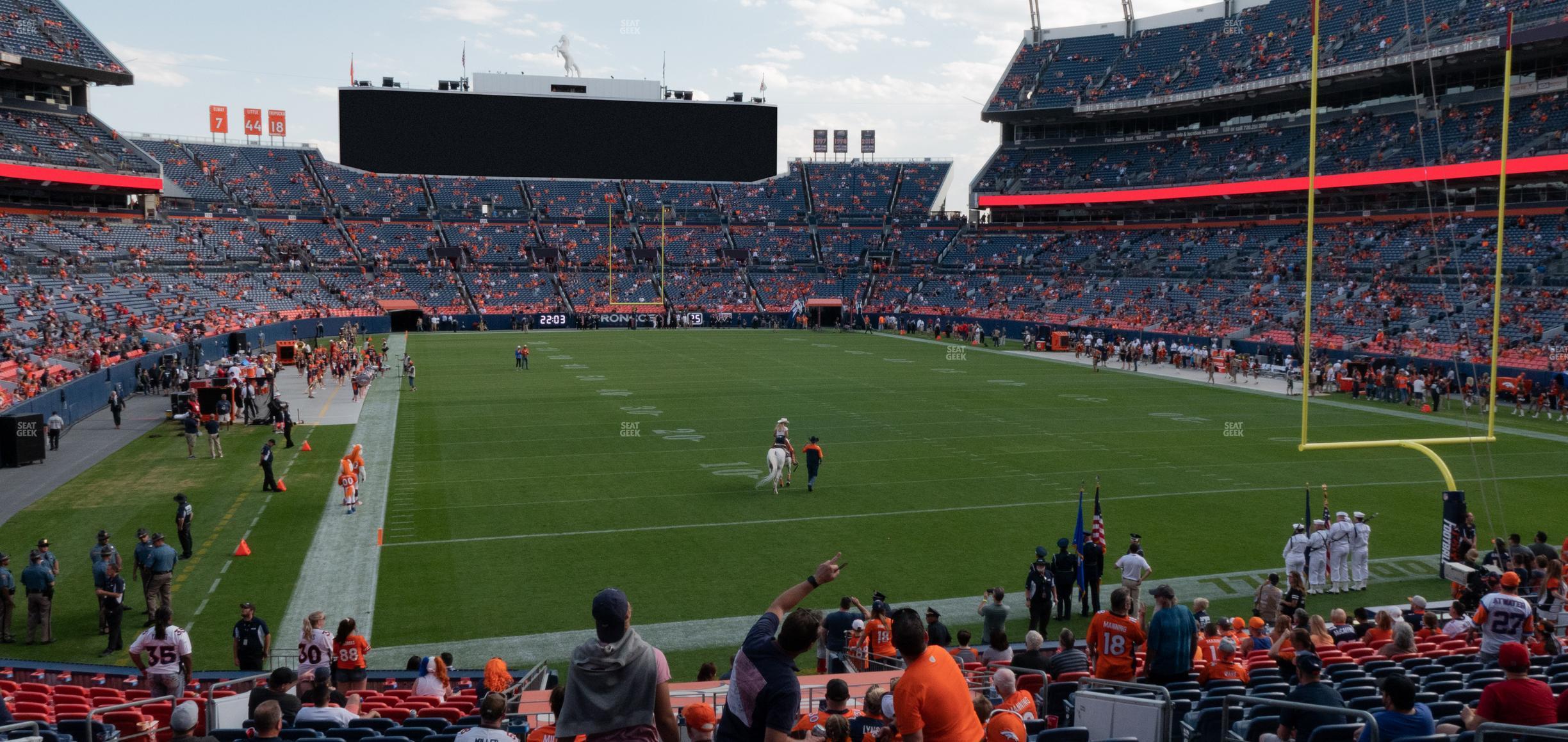 Seating view for Empower Field at Mile High Section 116