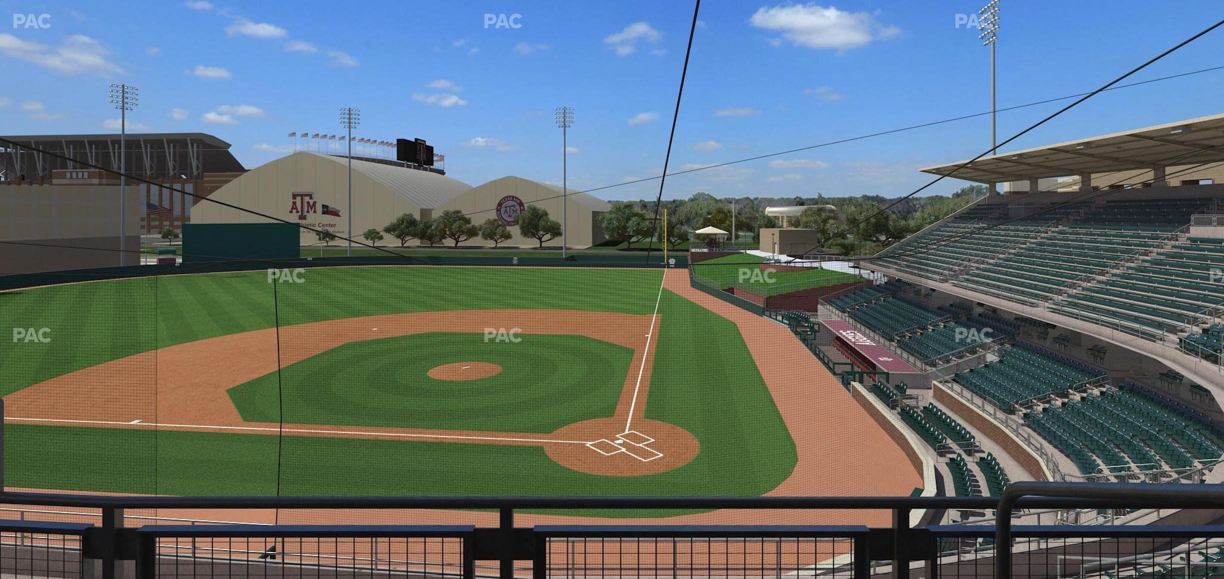 Seating view for Olsen Field at Blue Bell Park Section Suite 8